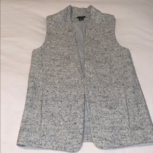 Club Monaco grey wool vest